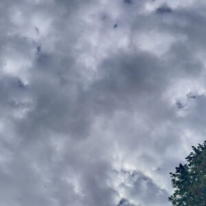 Waterfall in the Ember Sky